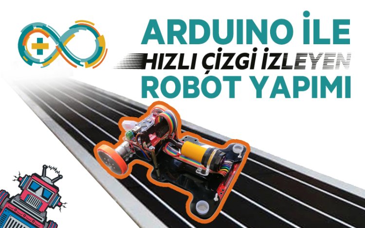 Arduino ile Çizgi İzleyen, uzaktan kontrol edilen robot veya araba yapımı